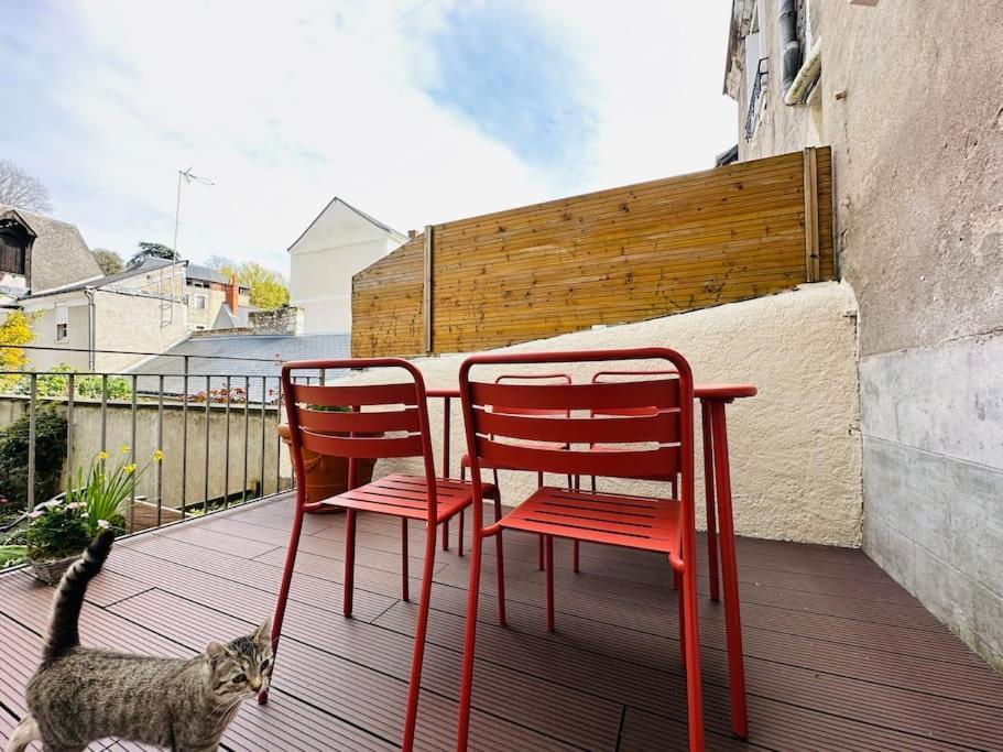 Ferienwohnung Le Jardin Secret - Jardin/Loire Tours Exterior foto